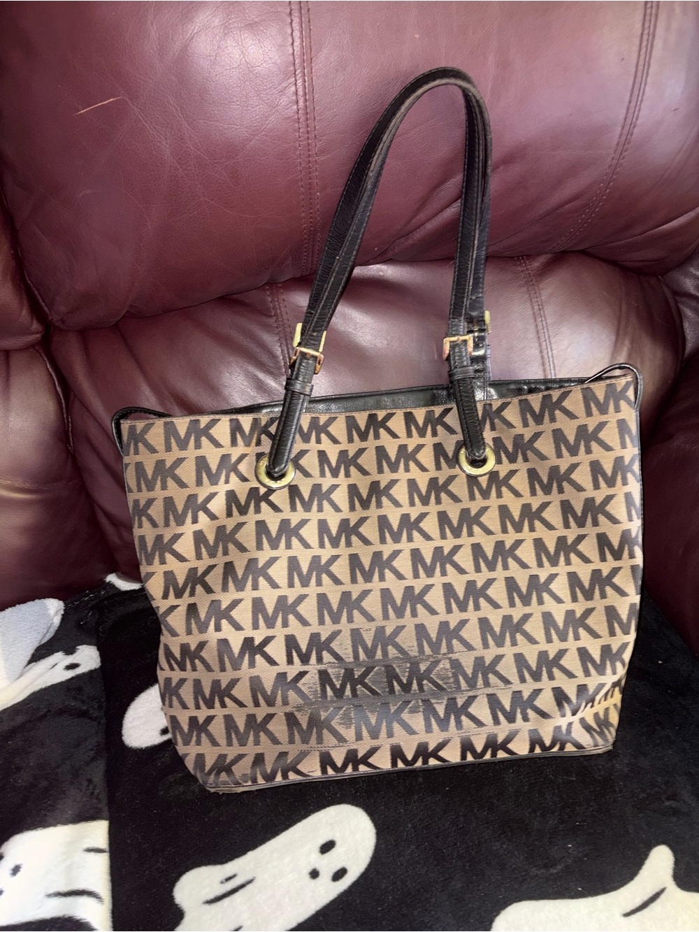 Michael kors Jet Set Monogram Tote bag